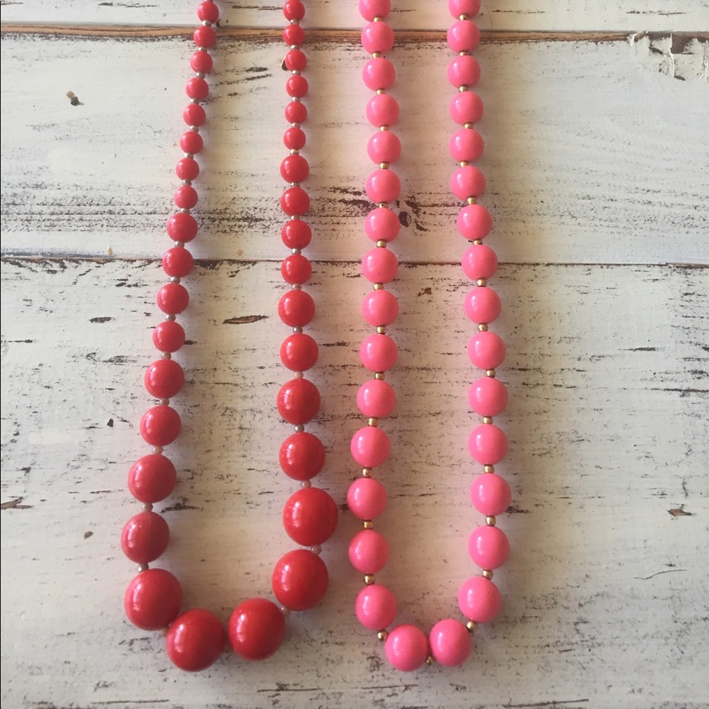 Set of Two Vintage 1960s Necklaces